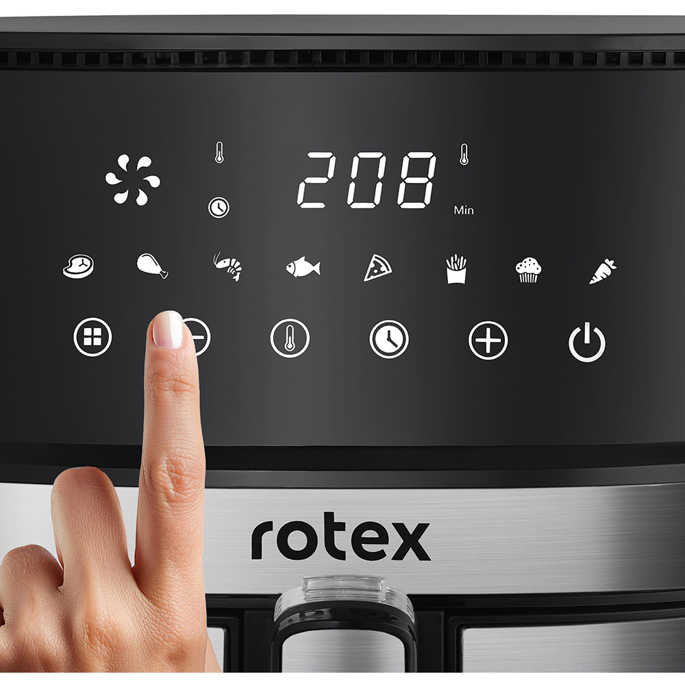 Фото Мультипечь ROTEX ROM770-XL Up&DownFry (4820275580771)