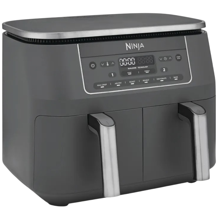Мультипечь NINJA Dual Zone Air Fryer Max DZ300EU Мощность 2470