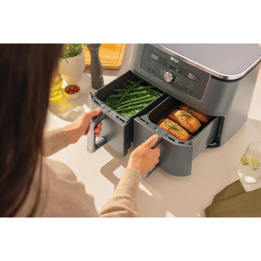 В Фокстрот Мультипечь NINJA Dual Zone Air Fryer Max DZ400EU