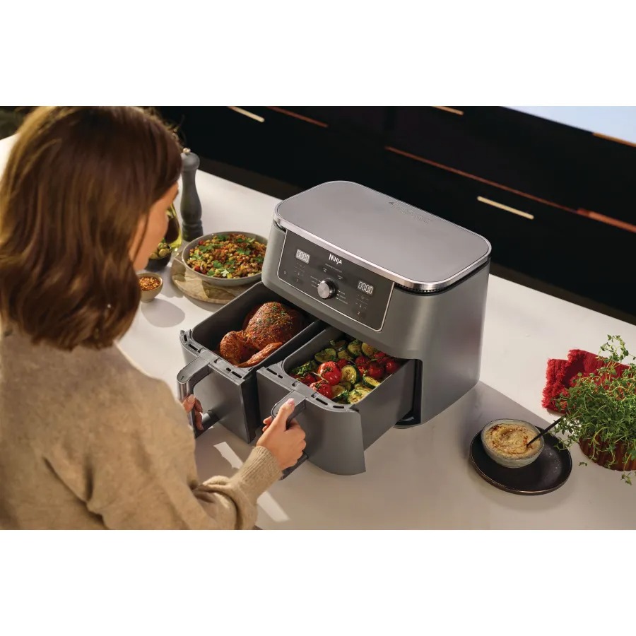 Фото 16 Мультипечь NINJA Dual Zone Air Fryer Max DZ400EU