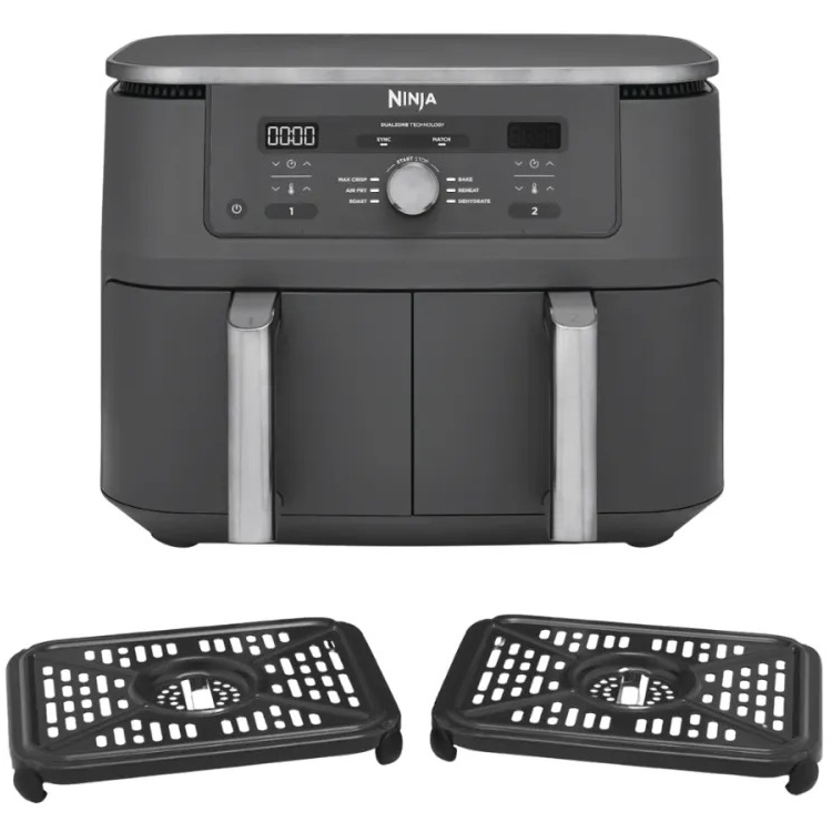 Фото Мультипечь NINJA Dual Zone Air Fryer Max DZ400EU
