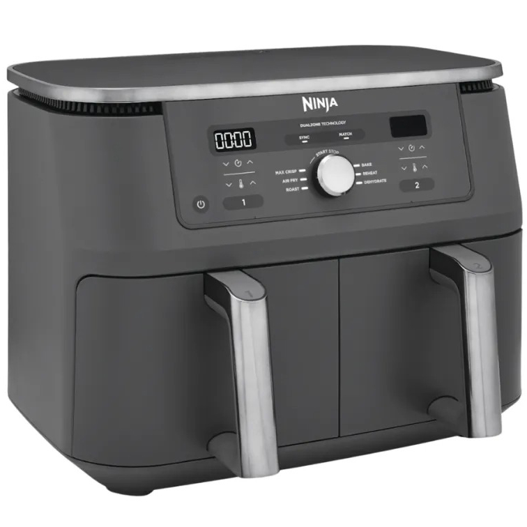 Мультипечь NINJA Dual Zone Air Fryer Max DZ400EU Мощность 2470
