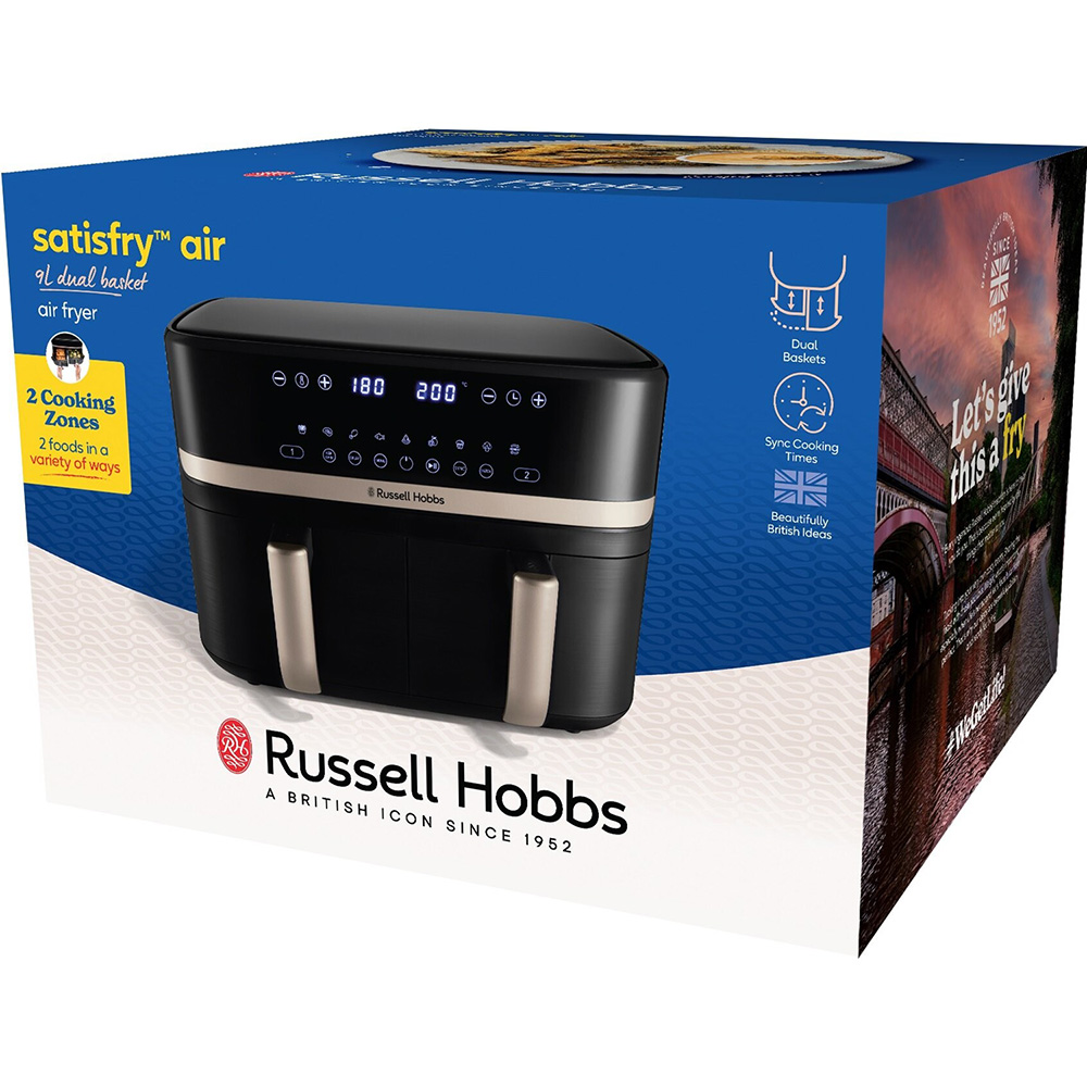 В Украине Мультипечь RUSSELL HOBBS Satis Fry DualBaske 27680-56