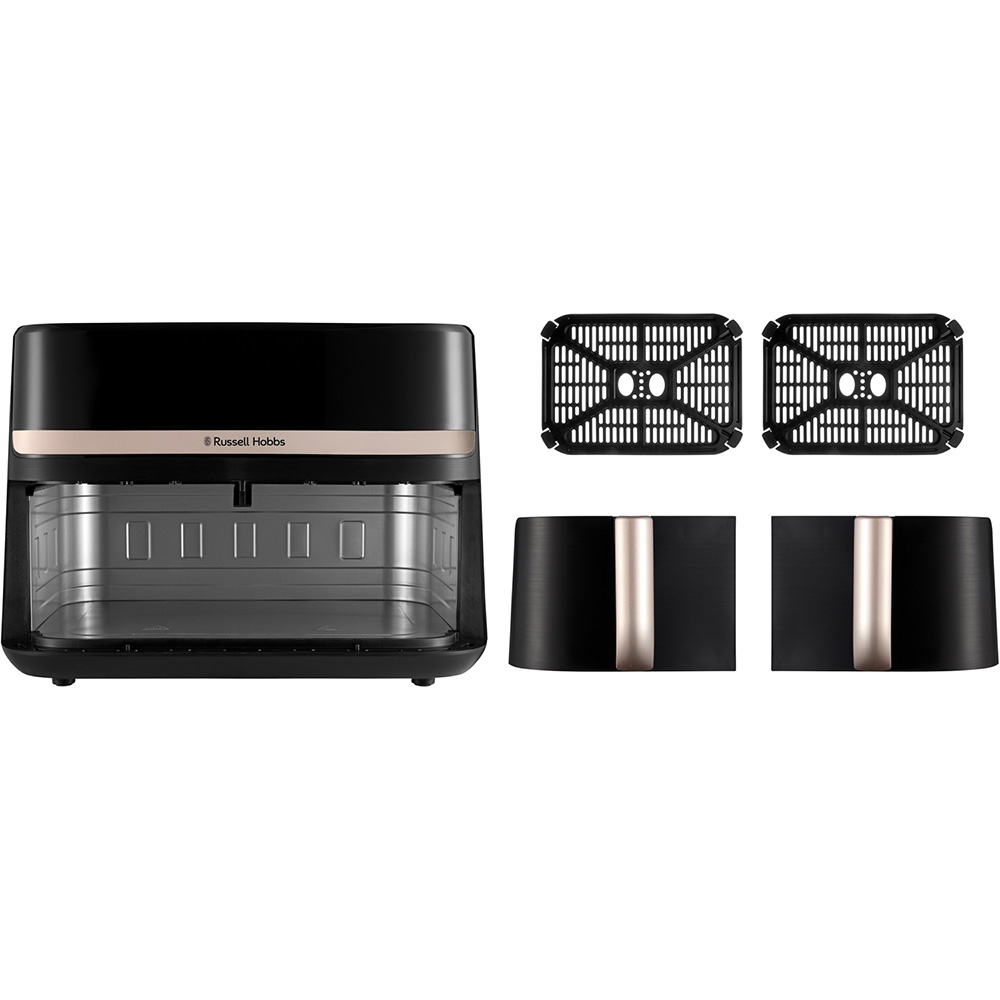 Мультипечь RUSSELL HOBBS Satis Fry DualBaske 27680-56 Мощность 2800