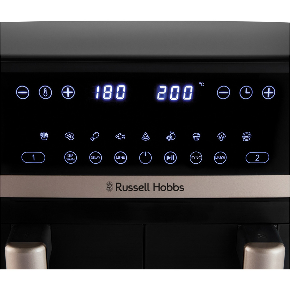 Фото Мультипечь RUSSELL HOBBS Satis Fry DualBaske 27680-56
