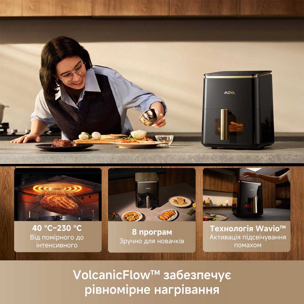 Фото Мультипіч MOVA AeroChef AF10 Pro (MOVA-AF10Pro)