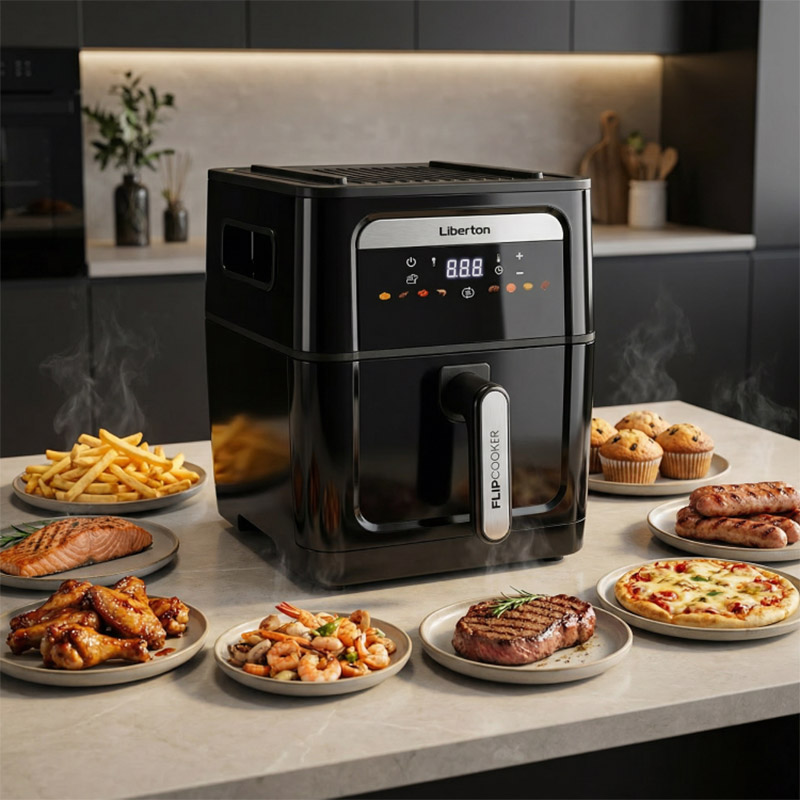 Мультипіч LIBERTON LAF-3217 Тип мультипіч (аерофритюрниця)