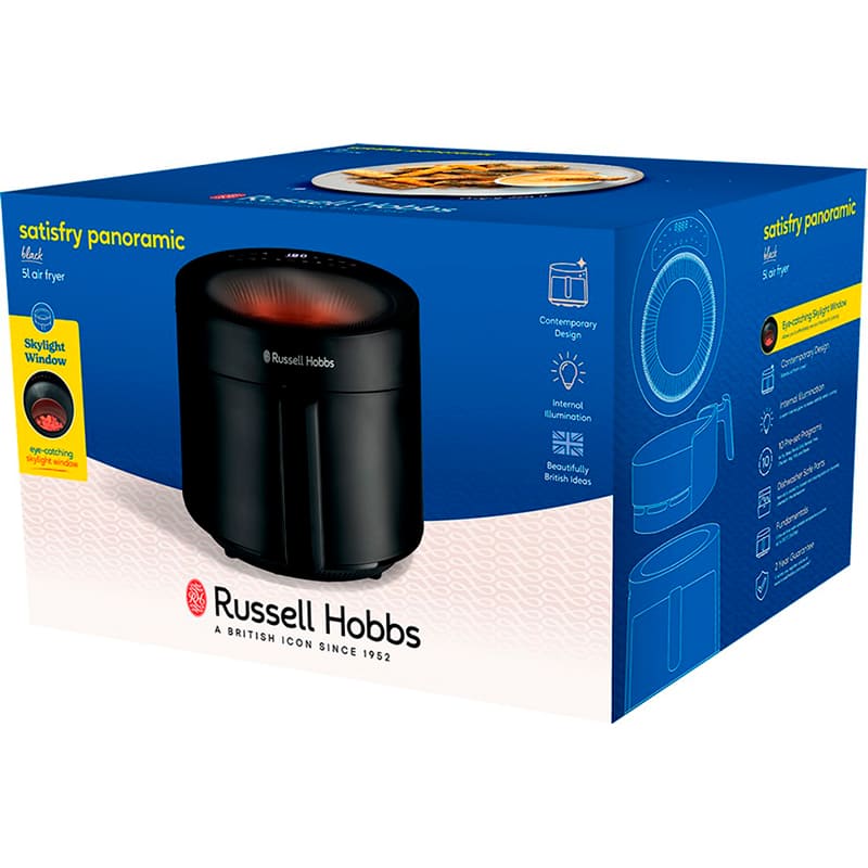 Фото 15 Мультипіч RUSSELL HOBBS Satisfry Panoramic 27420-56/RH Black