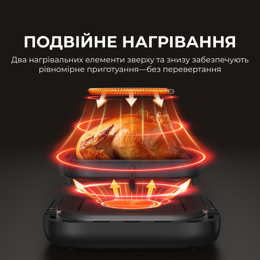 Фото Мультипечь MOVA AeroChef FD10 Pro Black (VFF12A-BL)