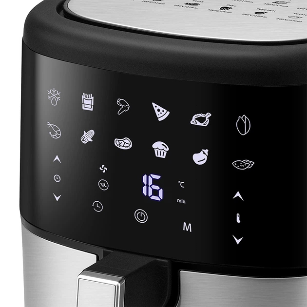 Мультипіч WINNINGSTAR ST-9688 6L Black-silver (WNNGS-ST-9688-BKSL) Кількість програм 12