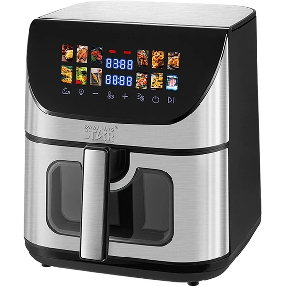 Мультипечь WINNINGSTAR ST-9694 8L Black-Silver (WNNGS-ST-9694-BKSL)