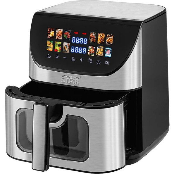 Мультипечь WINNINGSTAR ST-9694 8L Black-Silver (WNNGS-ST-9694-BKSL) Мощность 1700