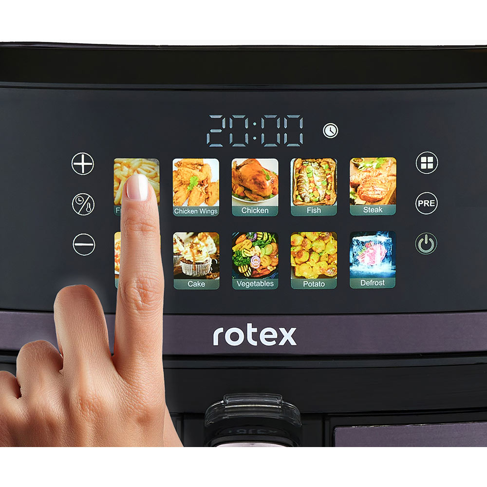 Мультипечь ROTEX ROM980-XXL Up&DownFry Мощность 2000