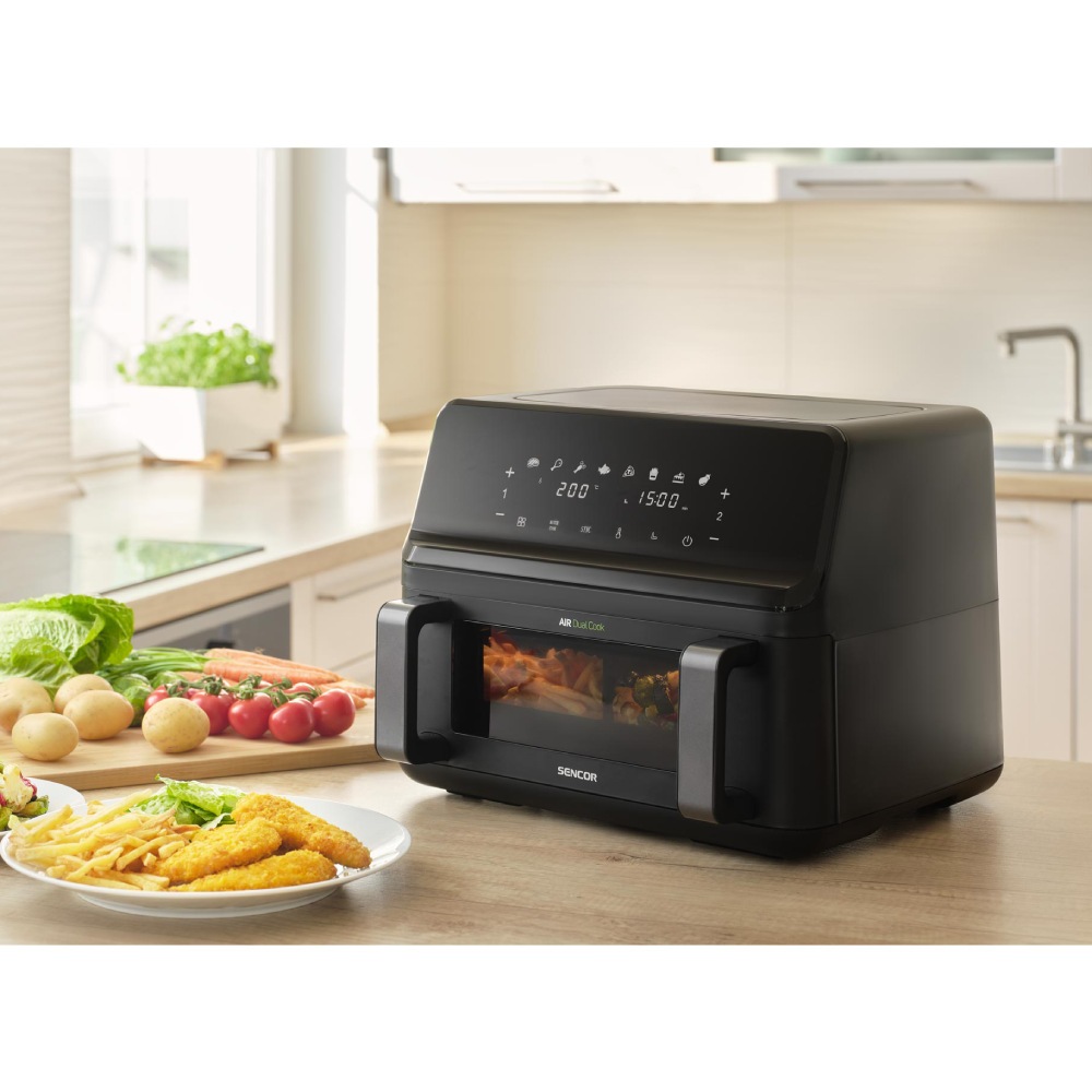 В Украине Мультипечь SENCOR Dual Vita Fryer SFR9650BK