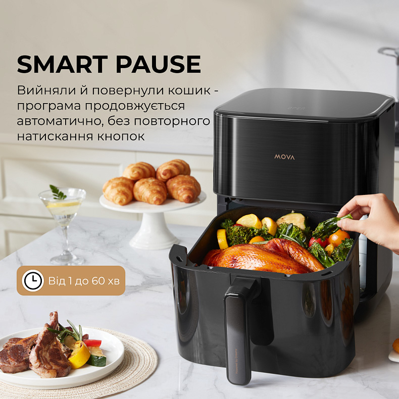 Фото 4 Мультипечь MOVA AeroChef FD10s Pro Black