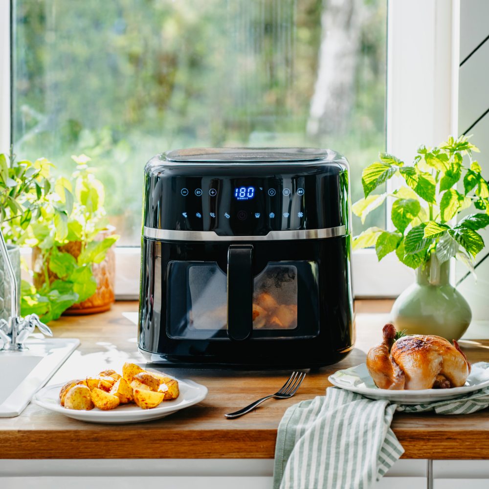 Фото 19 Airfryer ADLER AD 6318 2500Вт/чаша 8л/програм:9/сенсорне керування/таймер/чорна