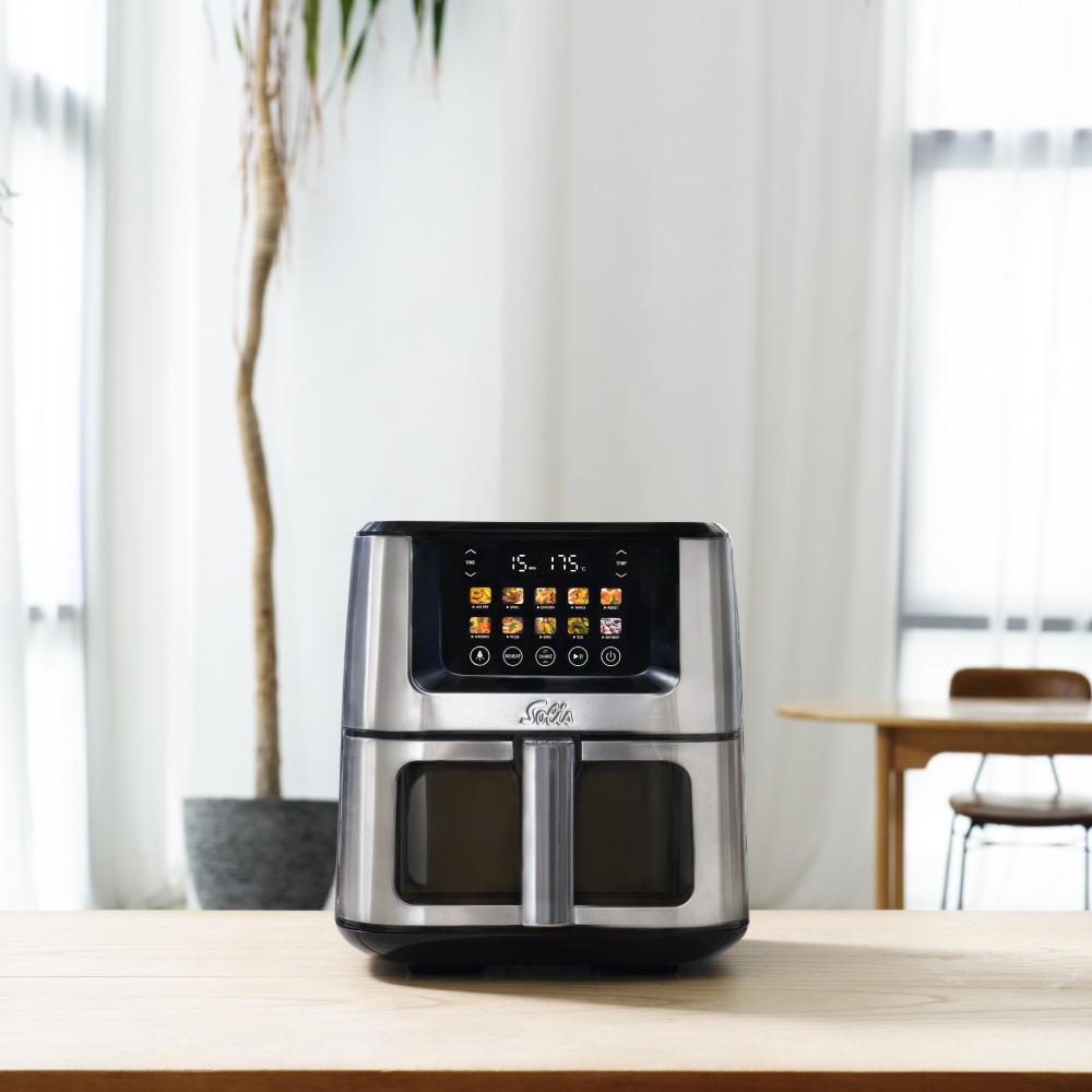 В Украине Мультипечь SOLIS Air Fry & Dry XL Silver (97977)