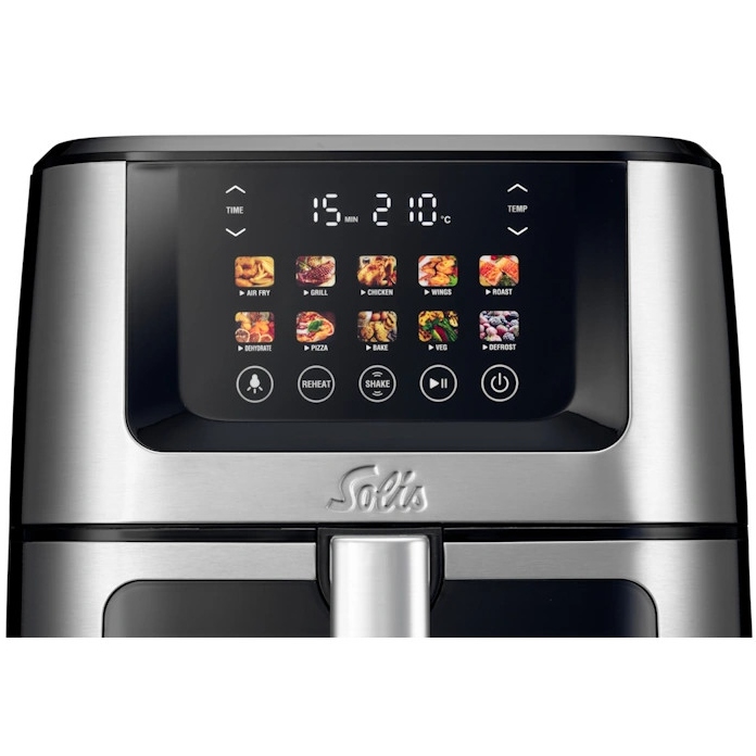 Мультипечь SOLIS Air Fry & Dry XL Silver (97977) Мощность 1870