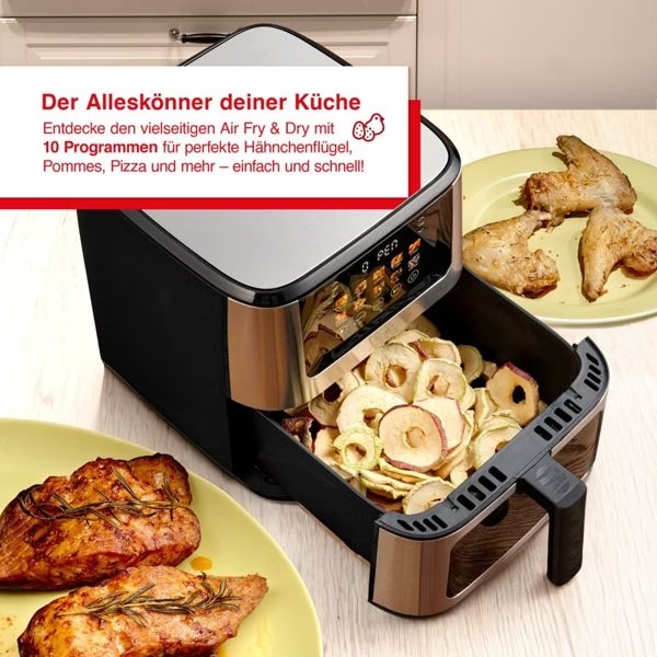 Изображение Мультипечь SOLIS Air Fry & Dry XL Black (97978)