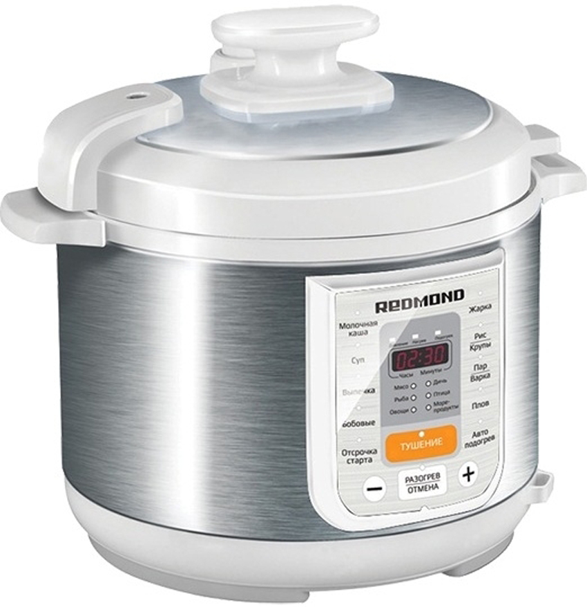 Мультиварка REDMOND RMC-PM180 White - в интернет-магазине Фокстрот: цены,  отзывы, характеристики | купить в Киеве, Харькове, Днепропетровске, Одессе  - Украина