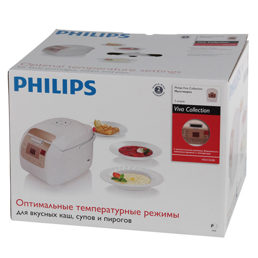 Мультиварка PHILIPS HD3133/00 - в интернет-магазине Фокстрот: цены, отзывы,  характеристики | купить в Киеве, Харькове, Днепропетровске, Одессе - Украина