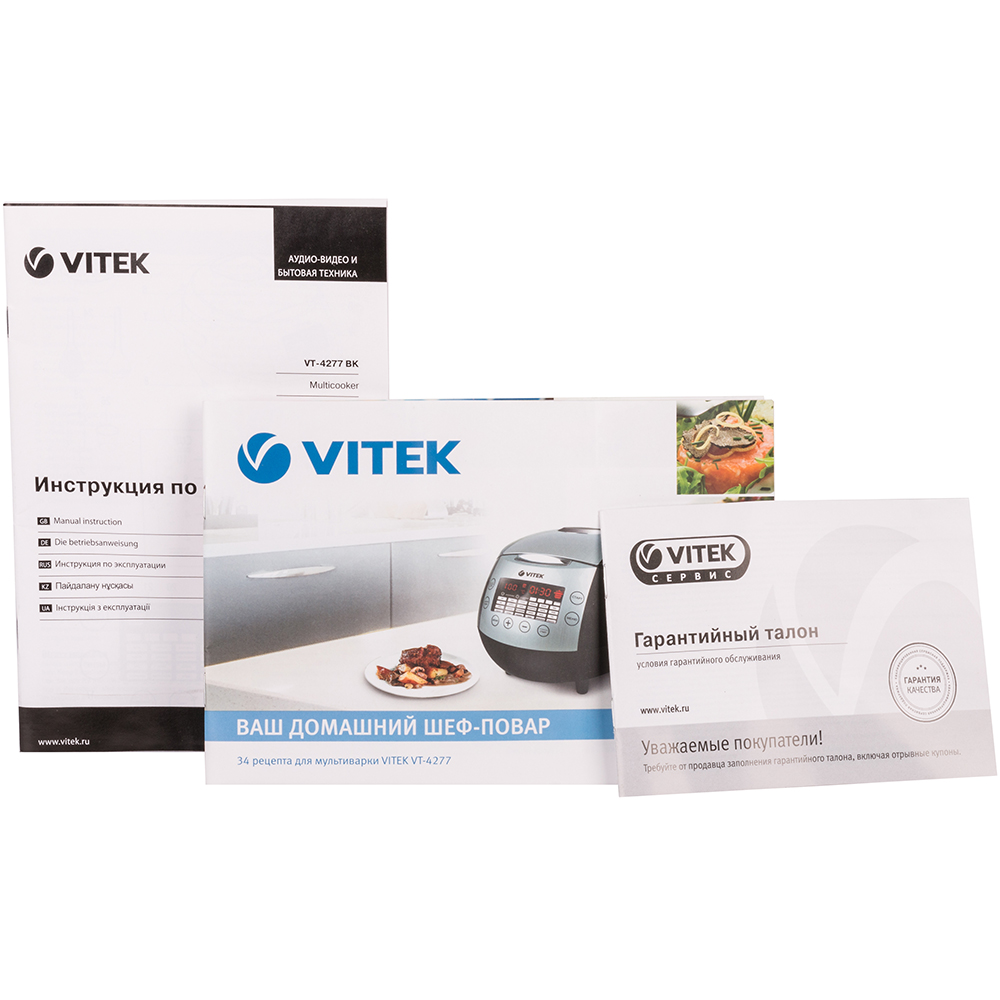 Изображение Мультиварка VITEK VT-4277 BK