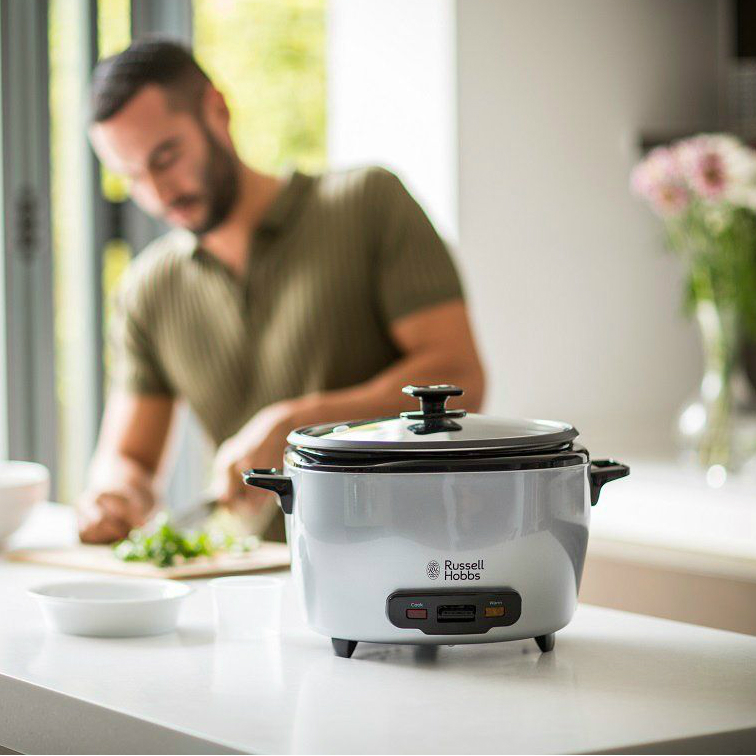 Мультиварка RUSSELL HOBBS Healthy 14 Cup Rice Cooker (23570-56) Количество программ 1