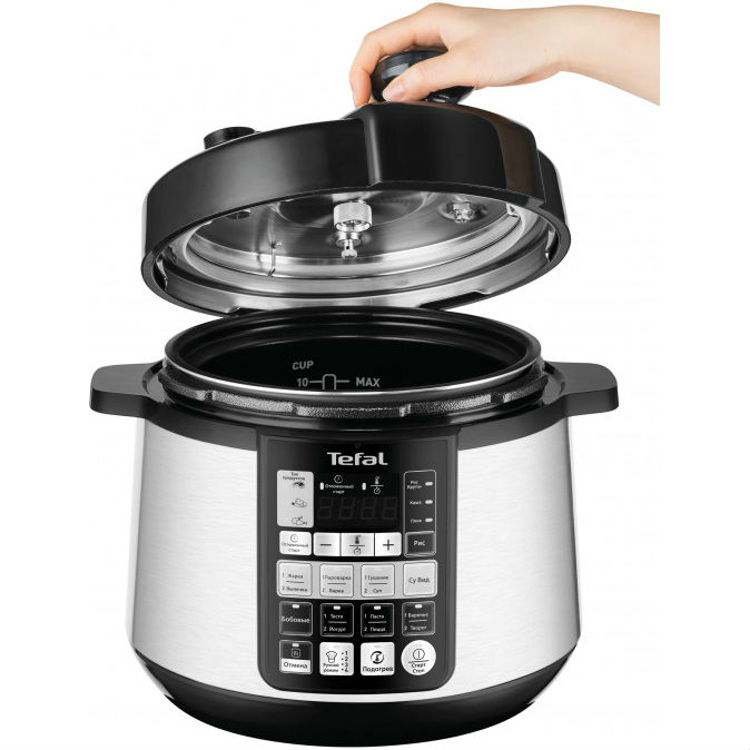 Зовнішній вигляд Мультиварка-скороварка TEFAL CY621D32