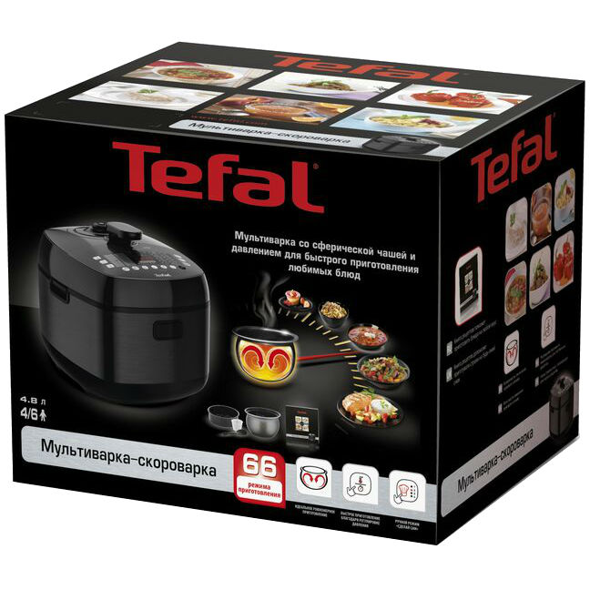 Огляд Мультиварка-скороварка TEFAL Ultimate CY625D32