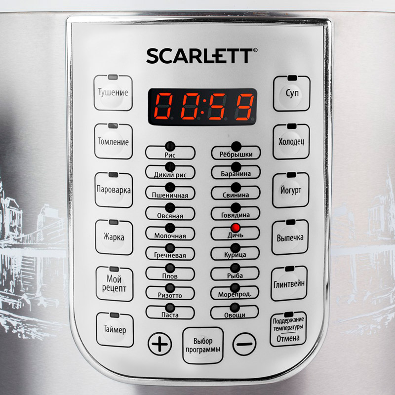 Мультиварка SCARLETT SC-MC410S21 Тип мультиварка