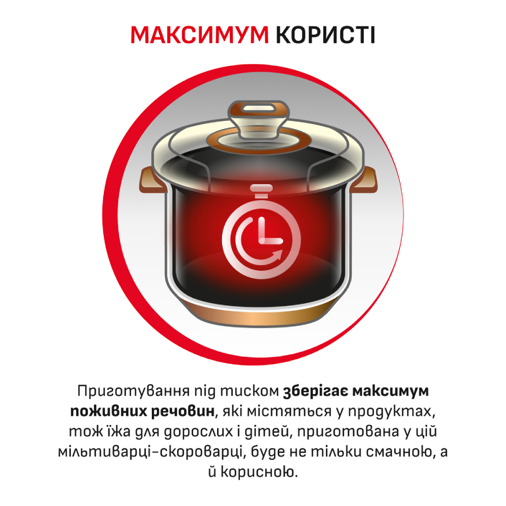 Мультиварка-скороварка MOULINEX CE501134 Тип мультиварка
