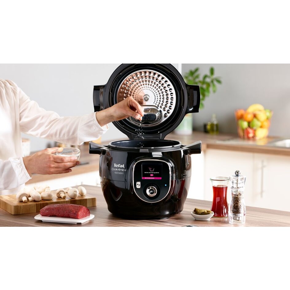 Отзывы о Мультиварка-скороварка TEFAL COOK4ME + CONNECT CY855830 от  покупателей в интернет-магазине Фокстрот