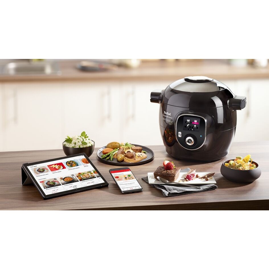 Отзывы о Мультиварка-скороварка TEFAL COOK4ME + CONNECT CY855830 от  покупателей в интернет-магазине Фокстрот