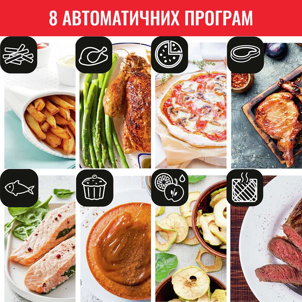 Мультипіч TEFAL Easy Fry Oven&Grill FW501815 Тип мультипіч (аерофритюрниця)