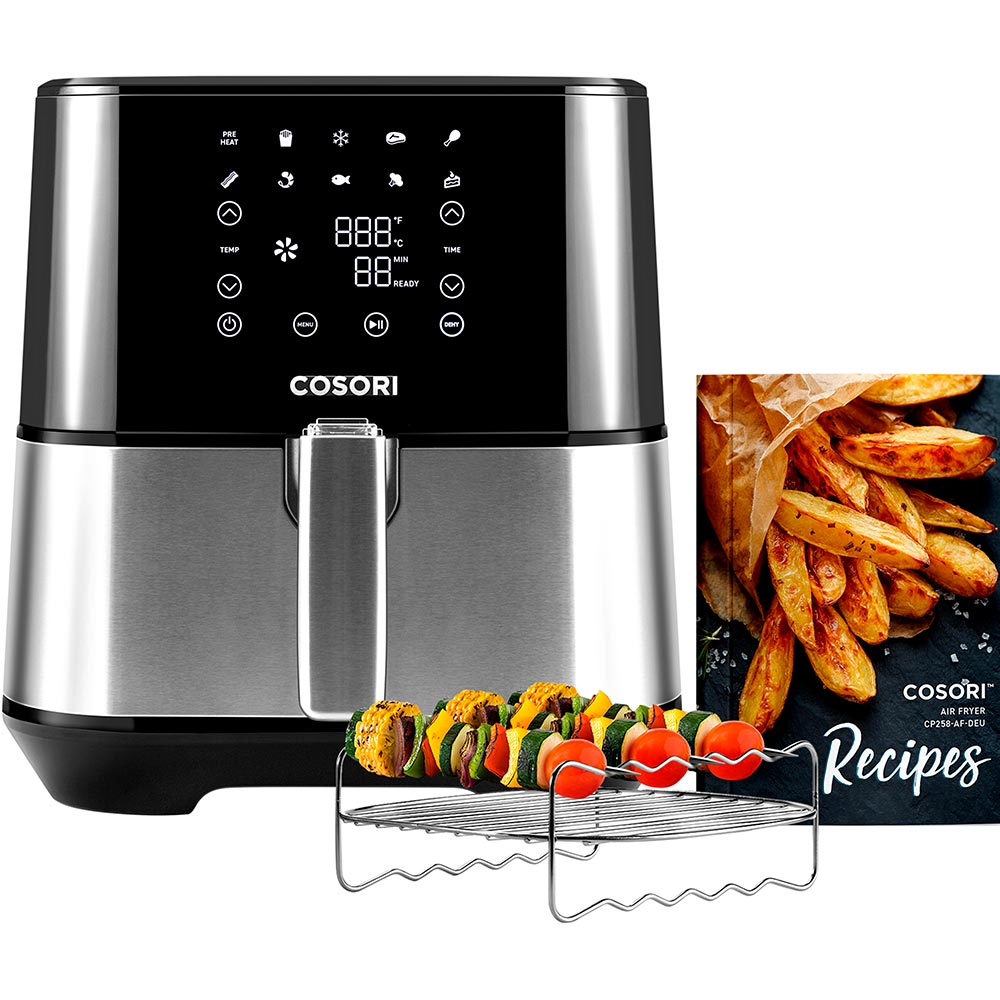 Фото Мультипечь COSORI Stainless steel with dehydrate 5.5-Litre (CP258-AF-DEU)