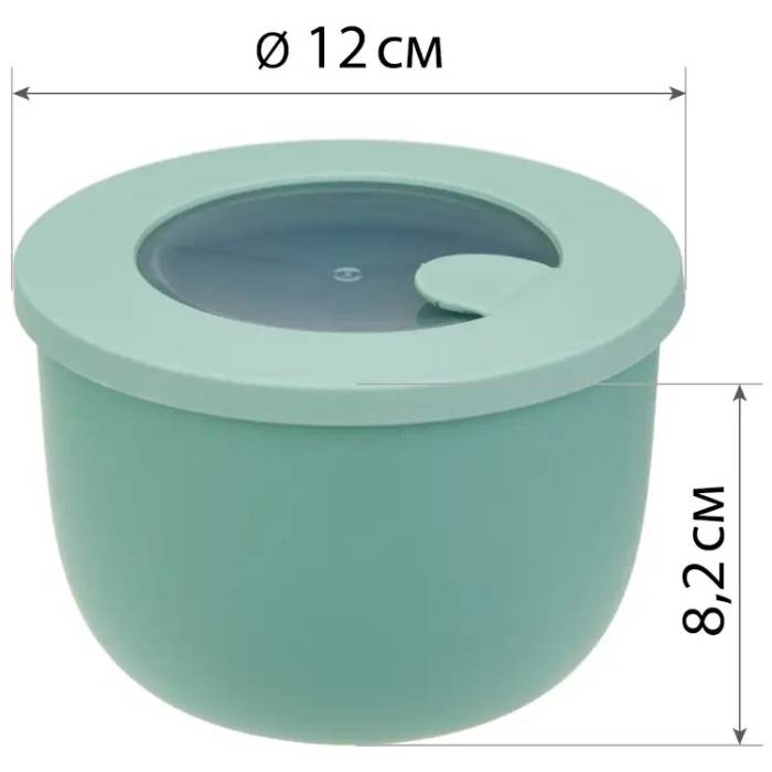Миска IDEA HOME 0,6 л Pistachio (1324-IH) Объем 0.6