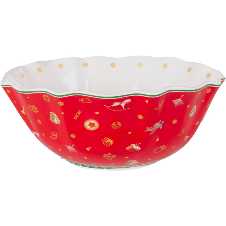 Салатник LEFARD Christmas delight 20 см Red (985-207)