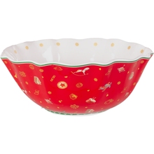 Салатник LEFARD Christmas delight 20 см Red (985-207)