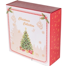 Салатник LEFARD Christmas delight 20 см Red (985-207)