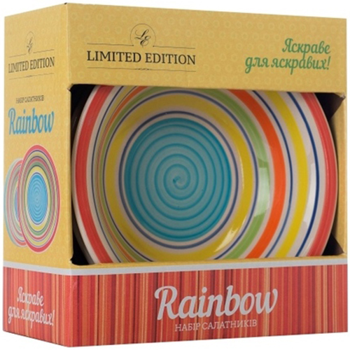 Зображення Набір салатників LIMITED EDITION RAINBOW 4 пр. (MB130425A5)