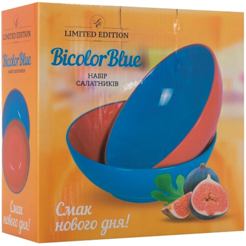 Зовнішній вигляд Набір салатників LIMITED EDITION BICOLOR BLUE 2 пр. (MB16S415B)