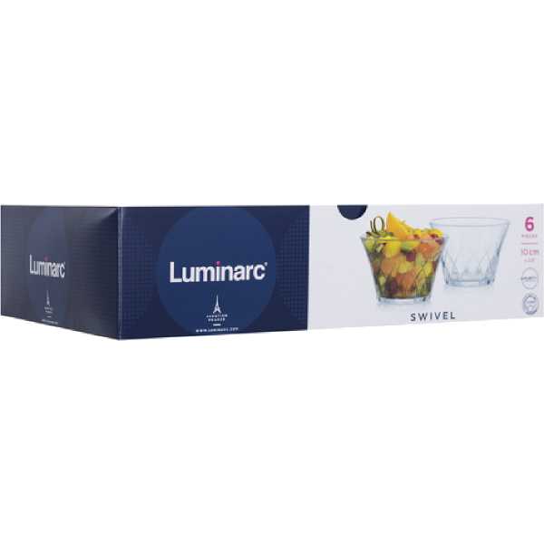 Набор пиал LUMINARC SWIVEL (N8018) Диаметр 10