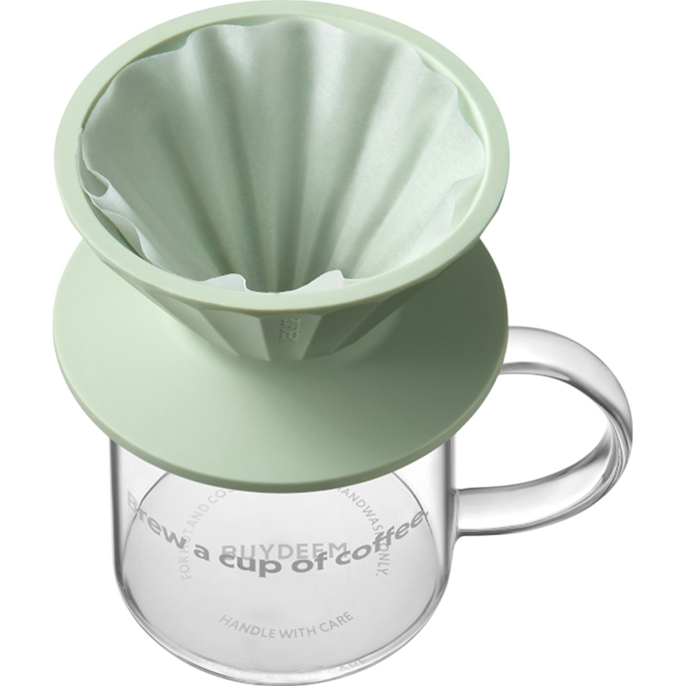 Заварник для кофе BUYDEEM CD1024 Cozy Greenish (CD1024-CG) Ёмкость 0.3