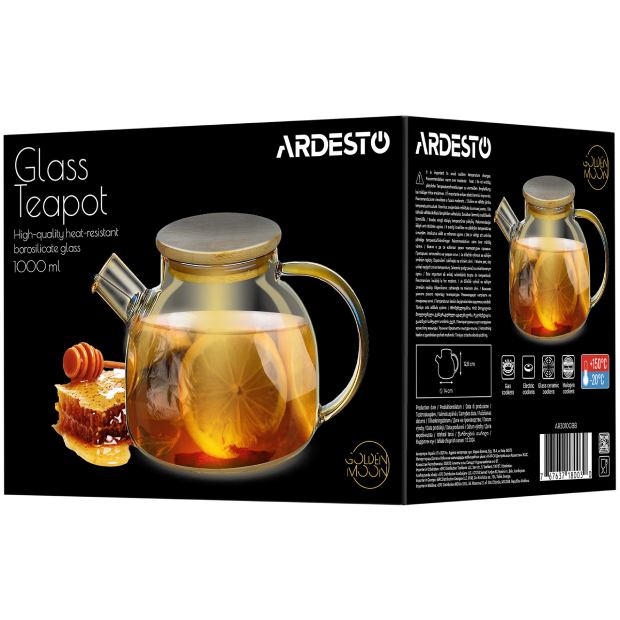 Заварник ARDESTO 1 л Golden Moon (AR3010GBB) Місткість 1