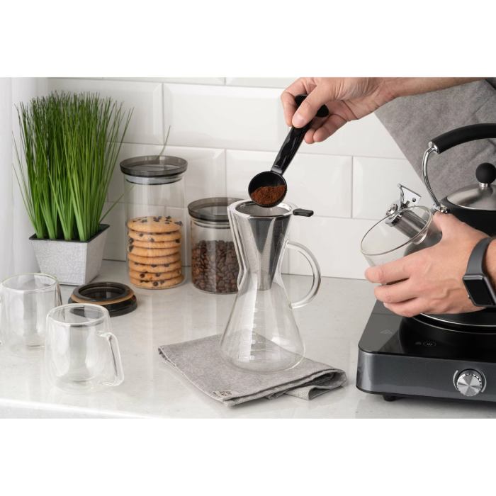 Зовнішній вигляд Заварник ARDESTO Black Mars 0,6л (AR0706CMB)