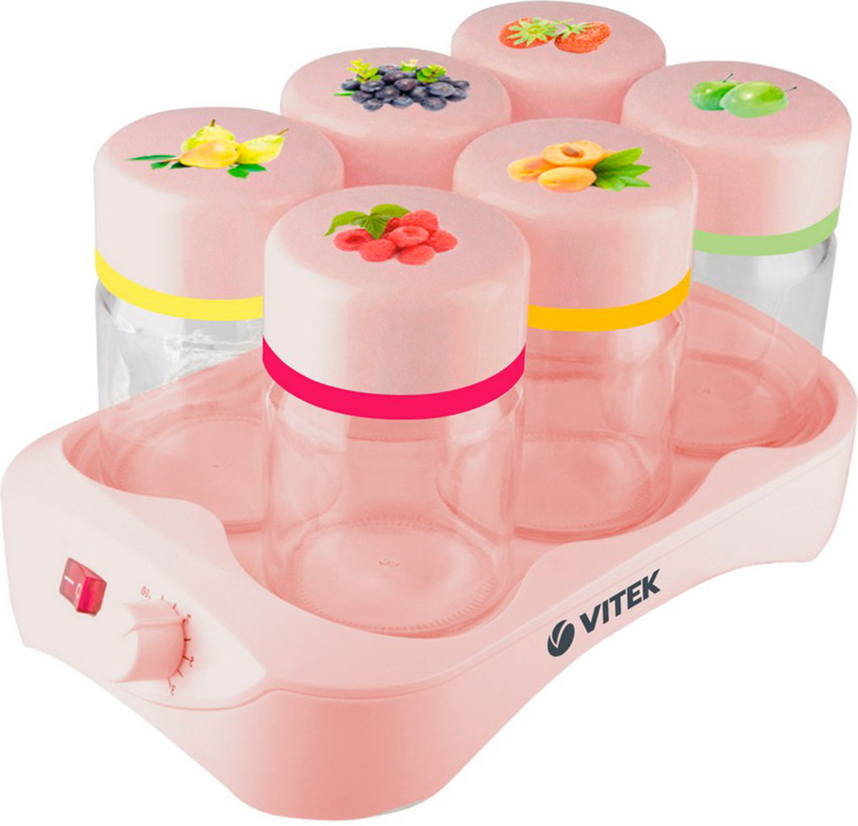 Йогуртница VITEK VT-2601 (Pink)