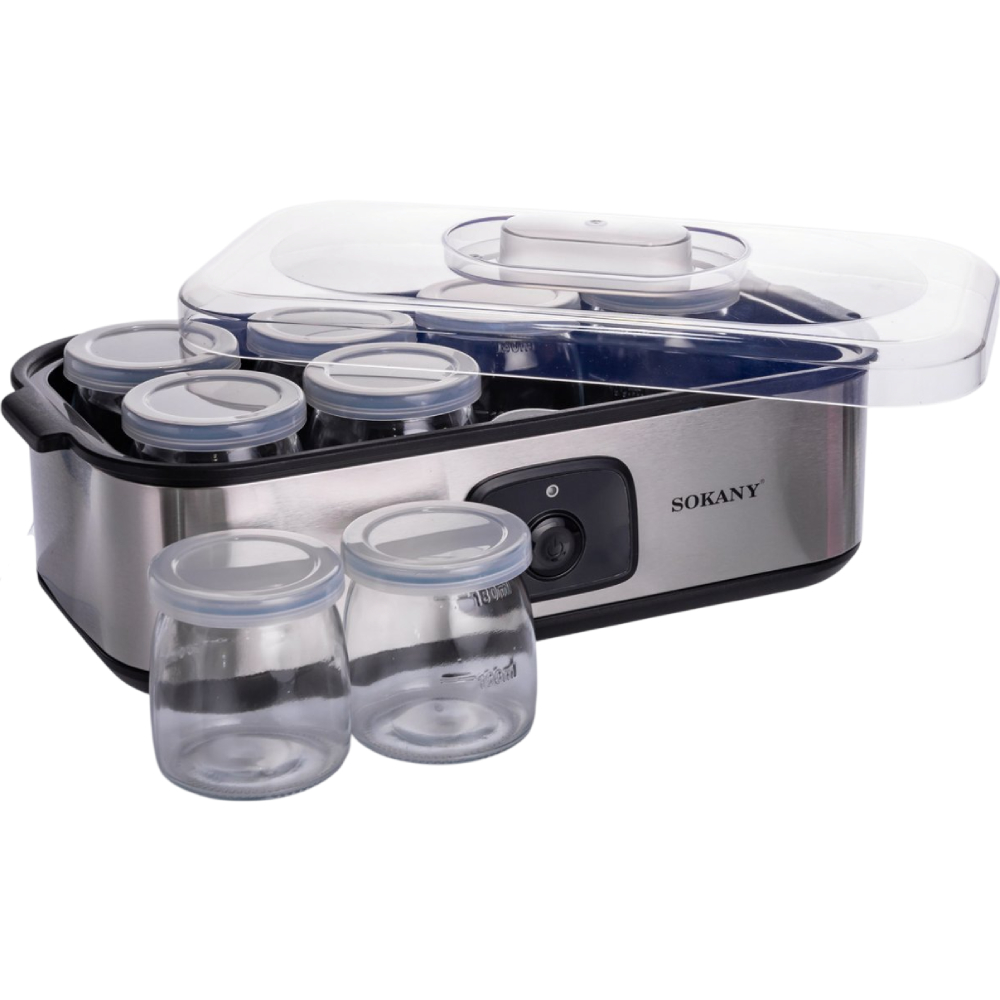 Йогуртниця SOKANY SK-08109 Місткість баночки 180