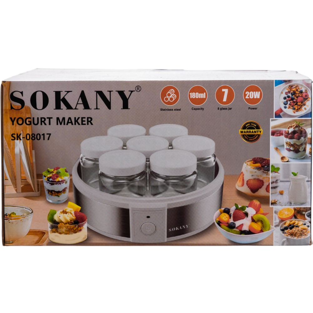 Фото Йогуртниця SOKANY SK-08017