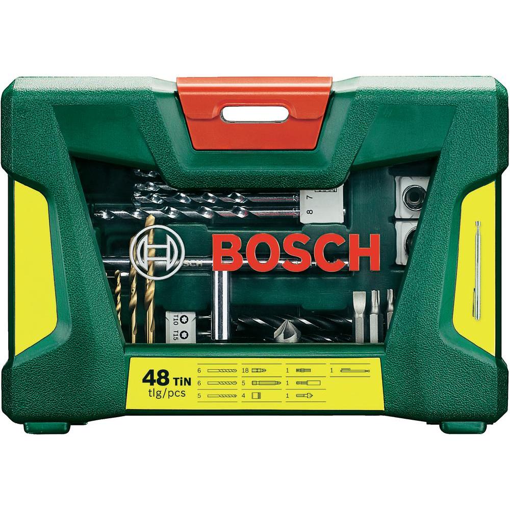 Набір приладдя BOSCH (2607017314) V-LINE-48 Кількість предметів в наборі 48