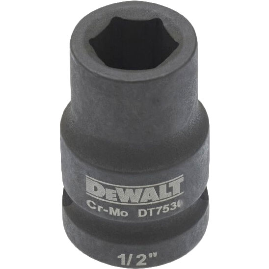 Головка торцева DEWALT 1/2" 19 мм (DT7537)